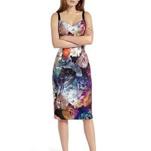 Ted Baker Etheya Technicolour Bloom Strappy Dress